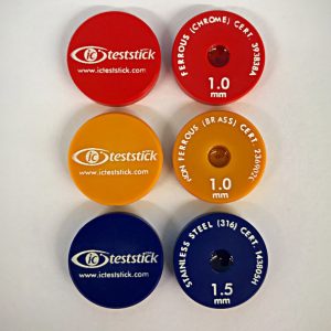 Metal Detector Test Pucks