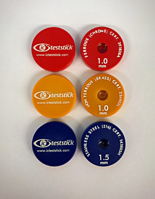 Metal Detector Test Pucks